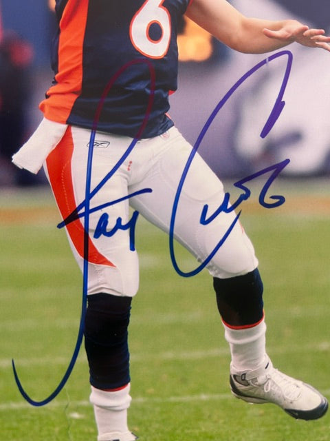 Jay Cutler Autographed Denver Broncos 8x10 Photo – JSA Certified