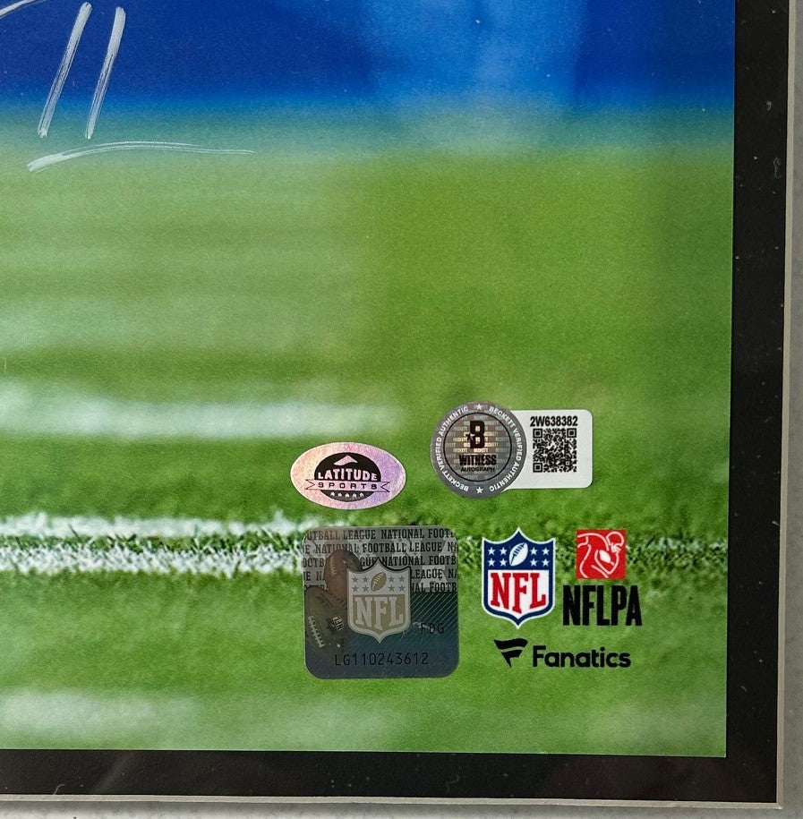 Patrick Surtain II Autographed 16x20 Broncos Photo 31.5"x25.5" Frame Beckett COA