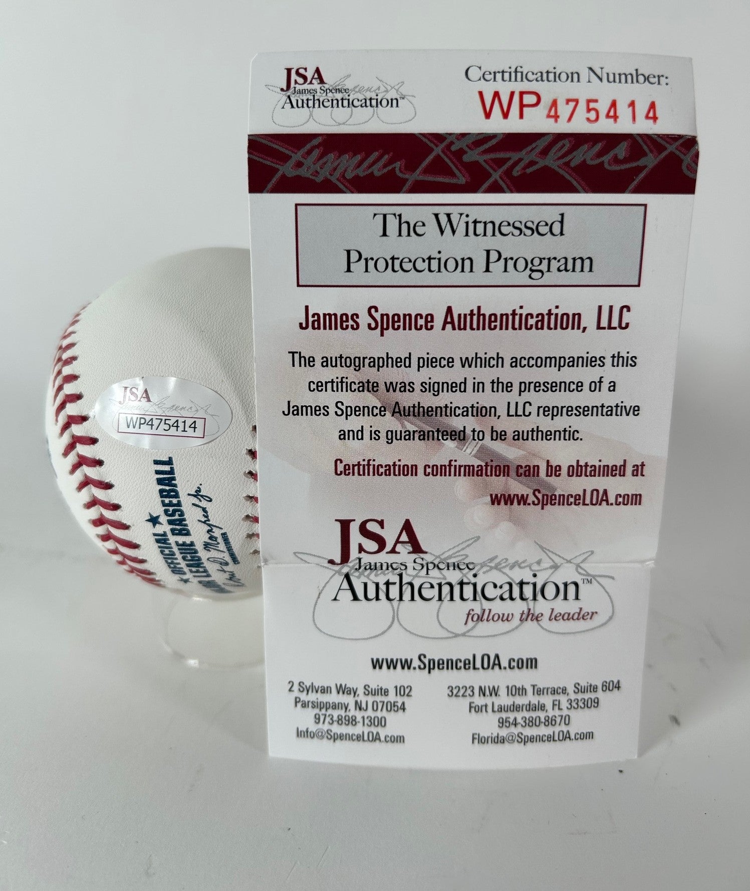 Rickey Henderson Autographed Rawlings Official MLB Baseball - JSA COA