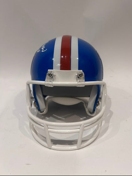 Haven Moses Autographed Denver Broncos "D" Mini Helmet Inscribed "ROF 88" — JSA COA