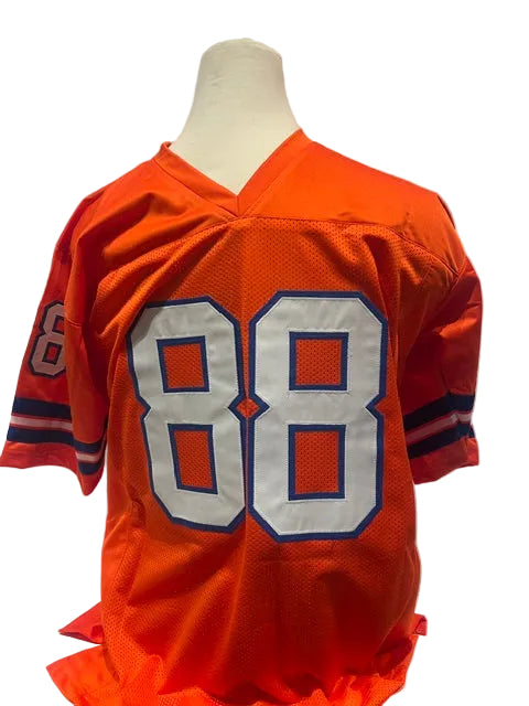 Riley Odoms Autographed Denver Broncos Orange Jersey | 2x Inscribed | LSM COA