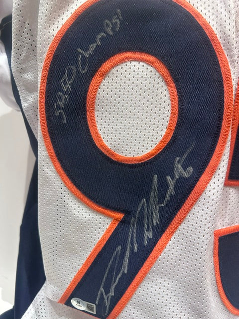 Derek Wolfe Autographed White Denver Broncos Jersey Inscribed "SB 50 Champs" – BAS COA