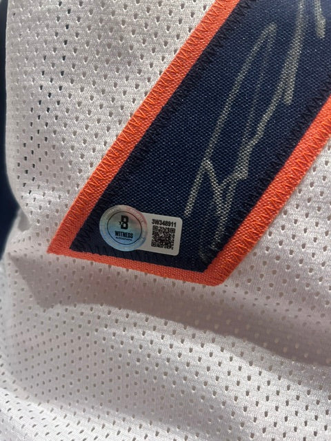Derek Wolfe Autographed White Denver Broncos Jersey Inscribed "SB 50 Champs" – BAS COA