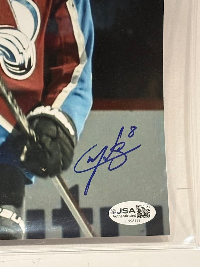 Cale Makar Autographed Colorado Avalanche 8x10 Photo | JSA COA