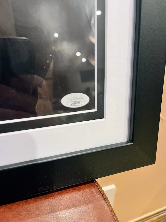 Tony Bennett Autographed 11x14 Photo Framed JSA COA