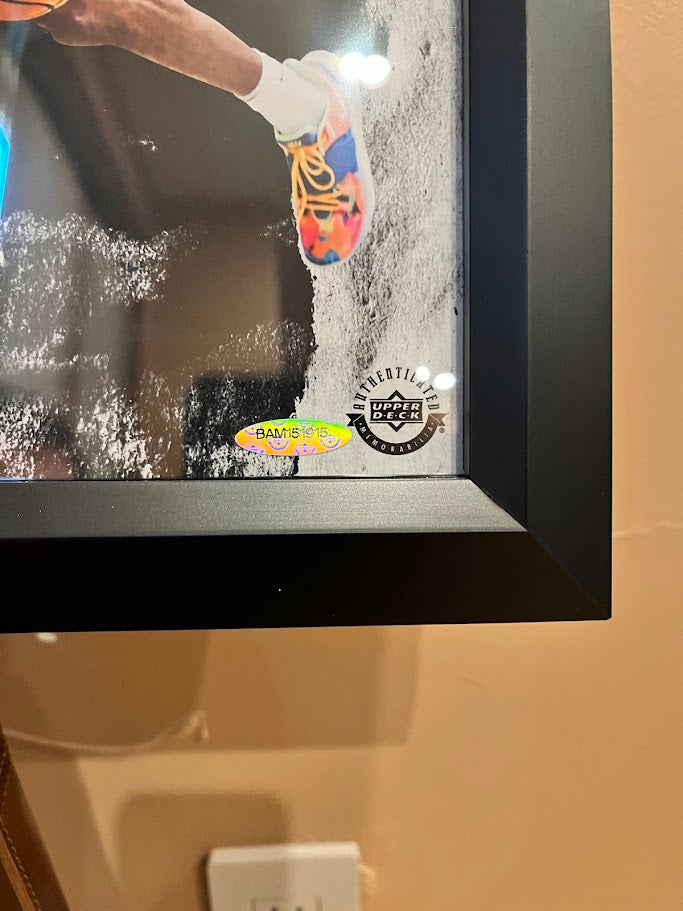 Jalen Green Autographed 16x20 Photo Framed UDA COA