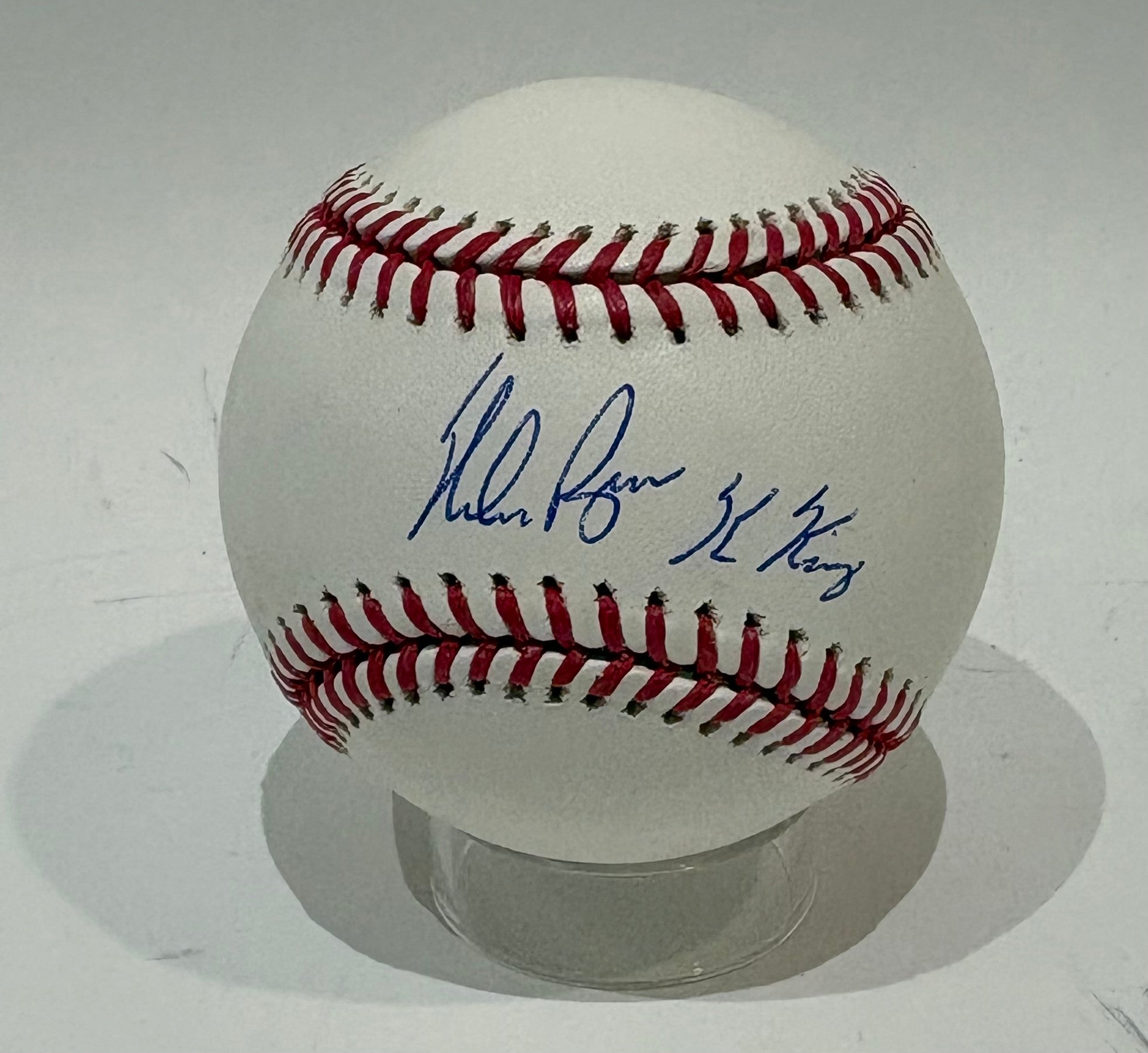Nolan Ryan Autographed Baseball Inscribed "K King" – Texas Rangers | Fanatics COA