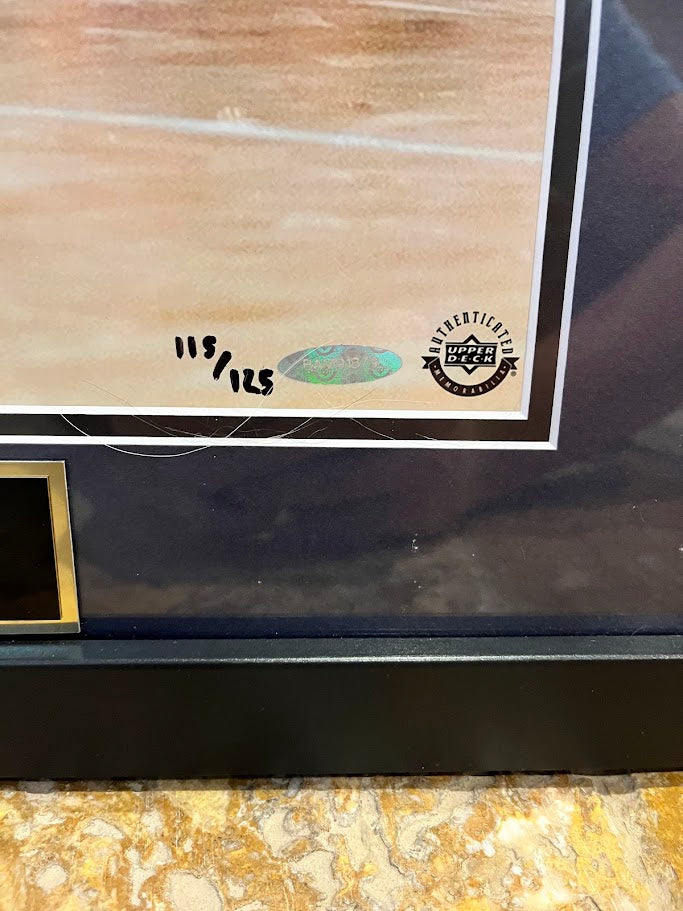 Ben Simmons Autographed 16x20 Photo Framed UDA COA