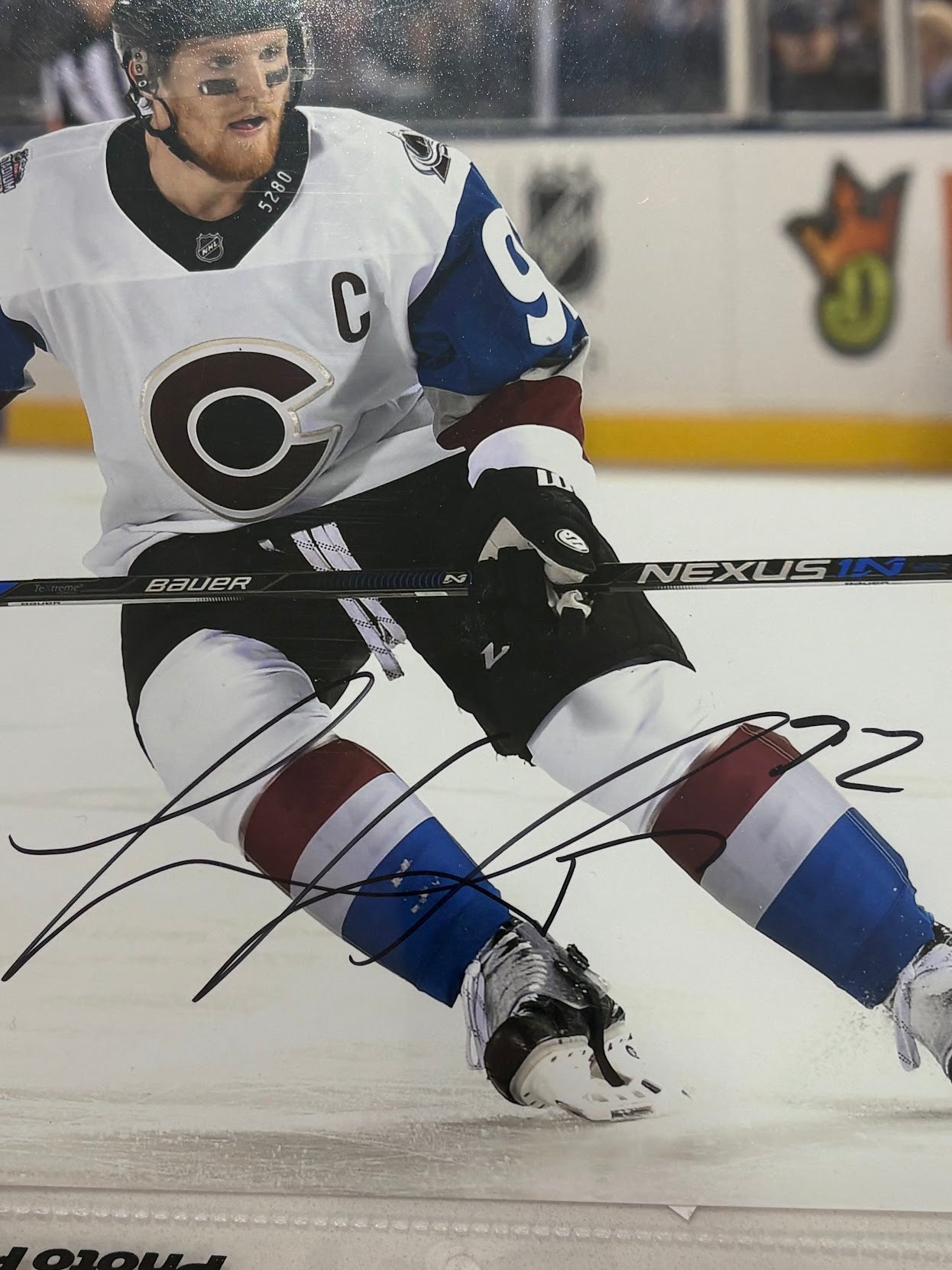 Gabriel Landeskog Autographed 8x10 Photo — Colorado Avalanche | JSA COA