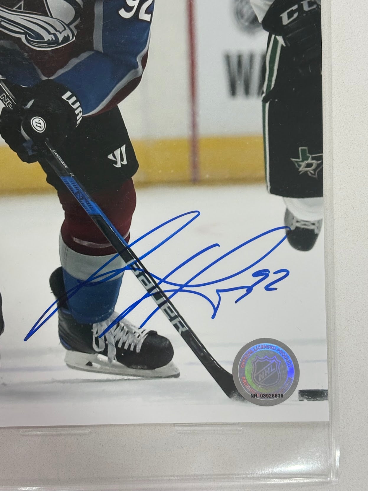 Gabriel Landeskog Autographed 8x10 Photo — Colorado Avalanche | JSA COA