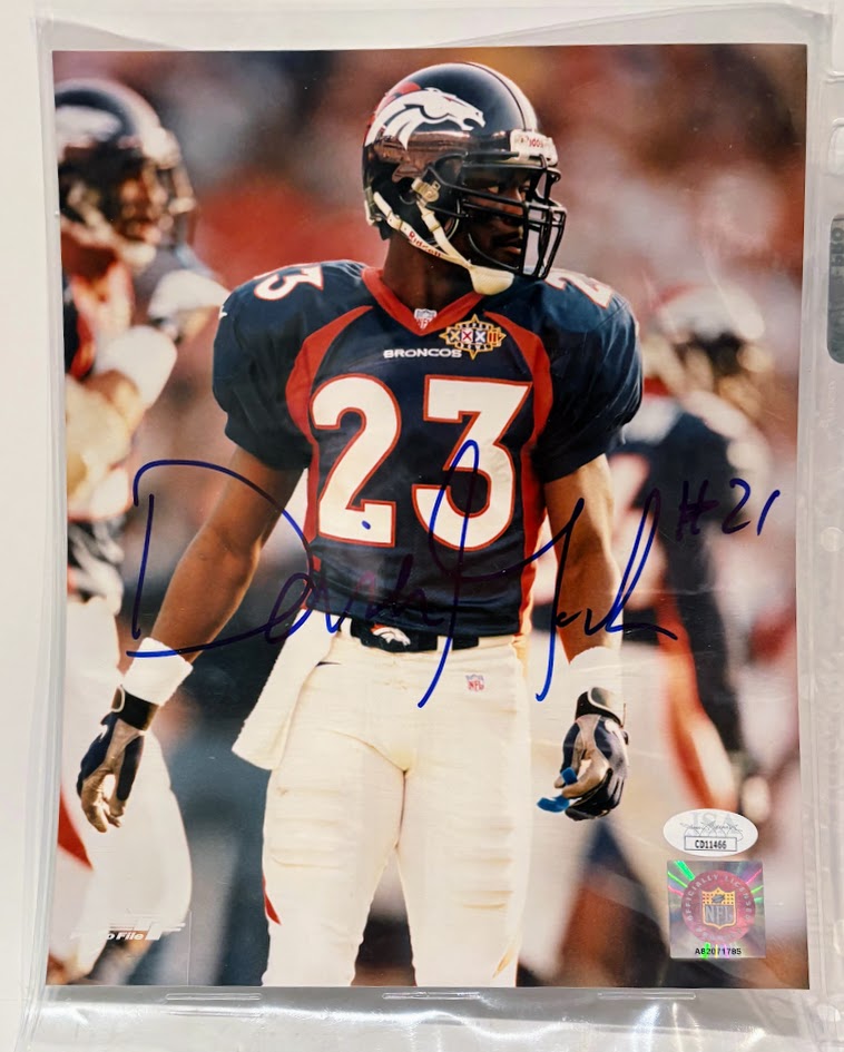 Darrien Gordon Autographed 8x10 Photo — Denver Broncos | JSA COA
