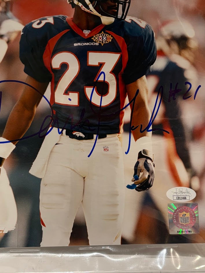 Darrien Gordon Autographed 8x10 Photo — Denver Broncos | JSA COA