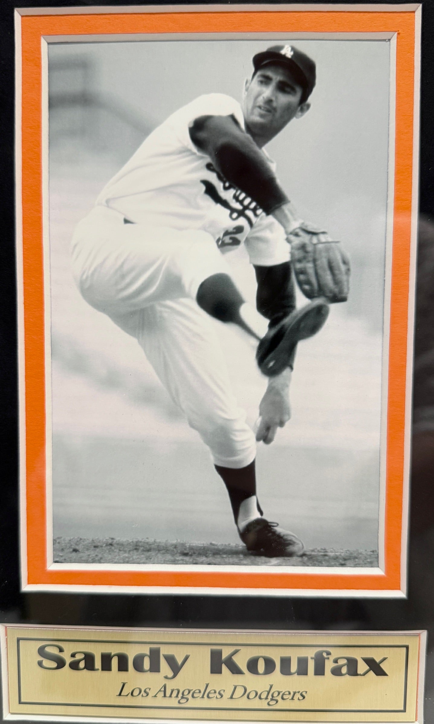 Sandy Koufax, Joe DiMaggio & Willie Mays 3X Autographed 1969 Sport Magazine Cover JSA LOA Framed Collage
