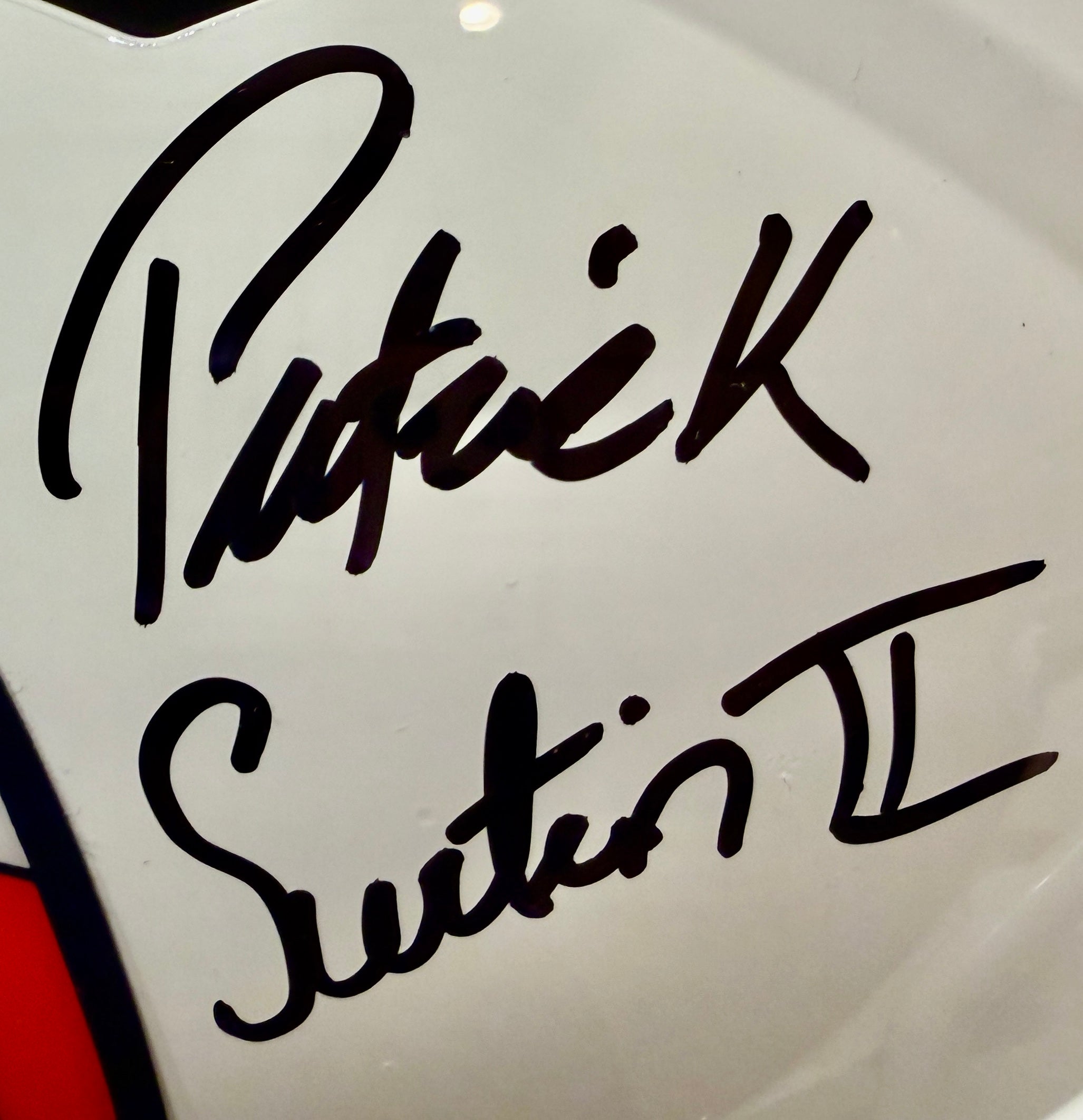 Patrick Surtain II Autographed Denver Broncos Replica Snowcapped Helmet Inscribed "NFL DPOY 24" BAS COA