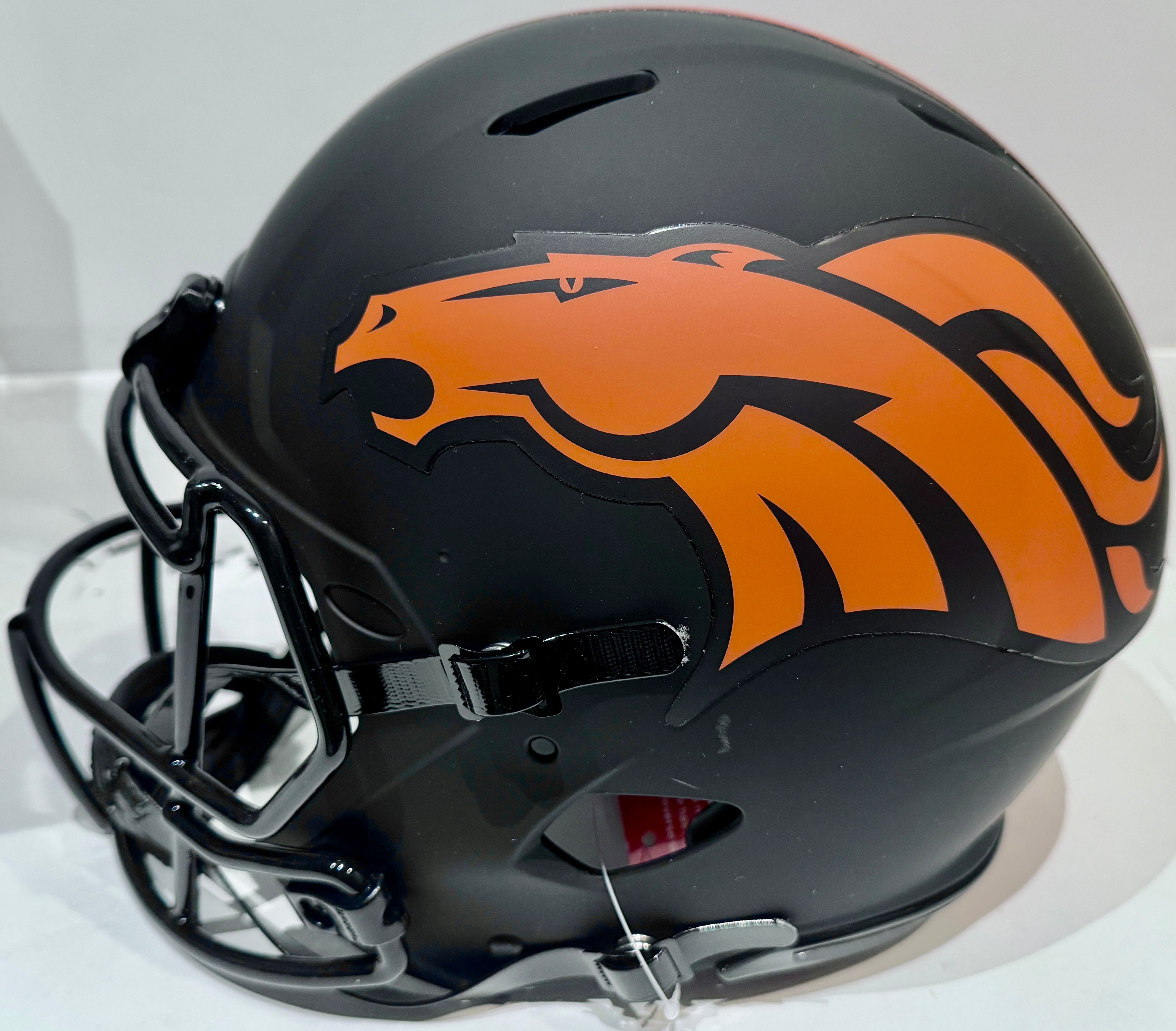 Patrick Surtain II Autographed Denver Broncos Eclipse NFL Pro Helmet BAS COA