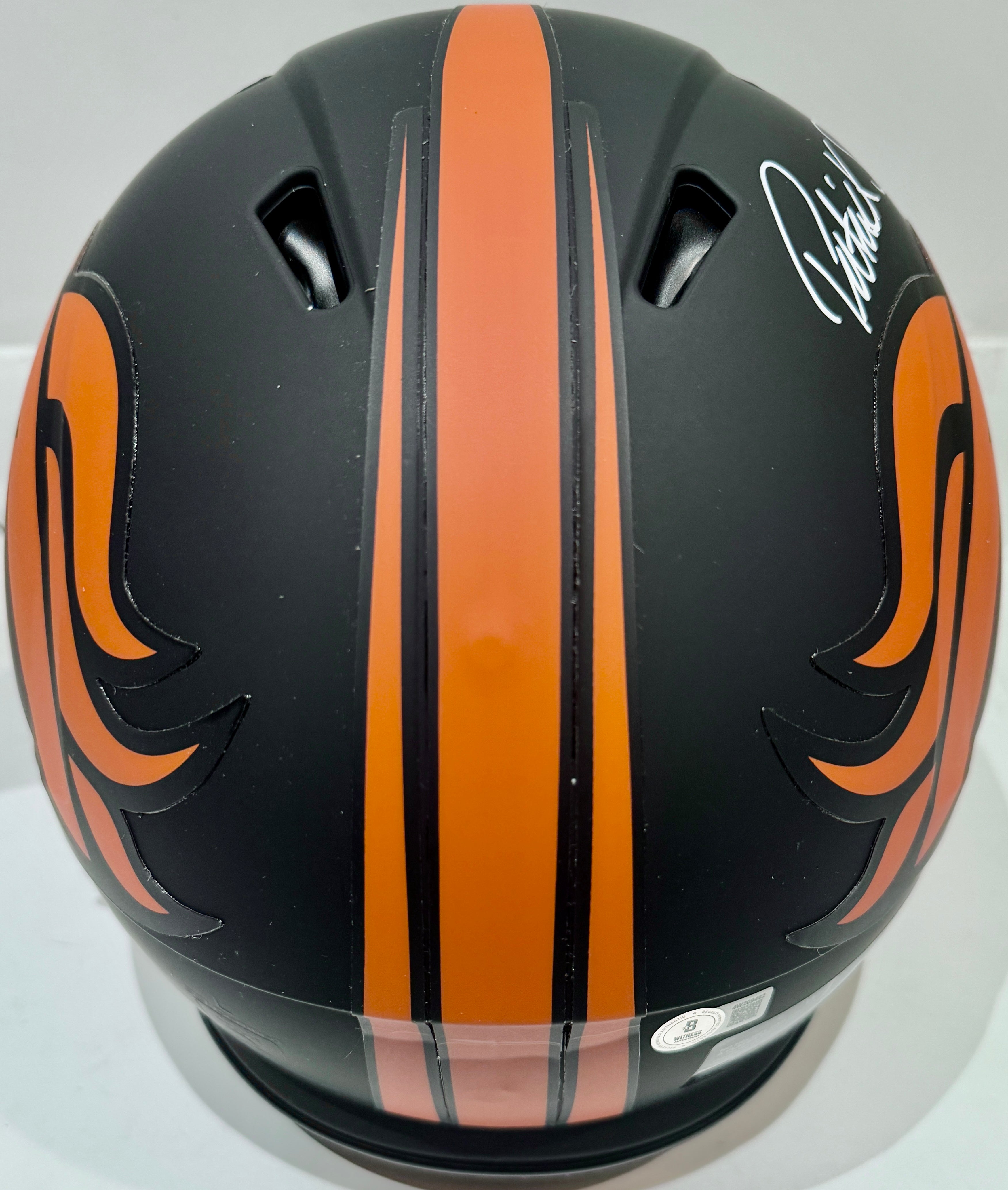 Patrick Surtain II Autographed Denver Broncos Eclipse NFL Pro Helmet BAS COA