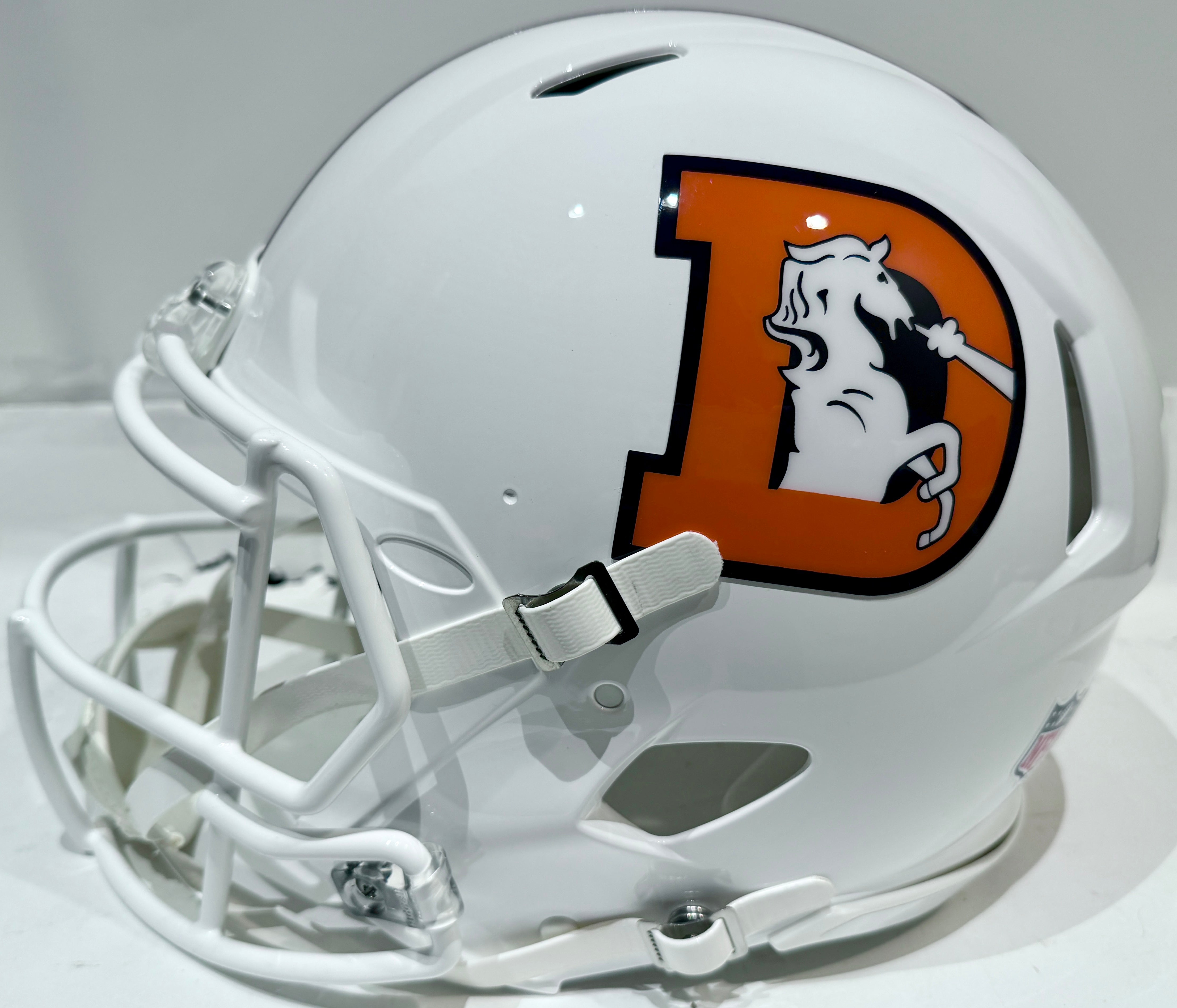 Patrick Surtain II Autographed Denver Broncos Snowcapped Pro Helmet Inscribed "NFL DPOY 2024" BAS COA