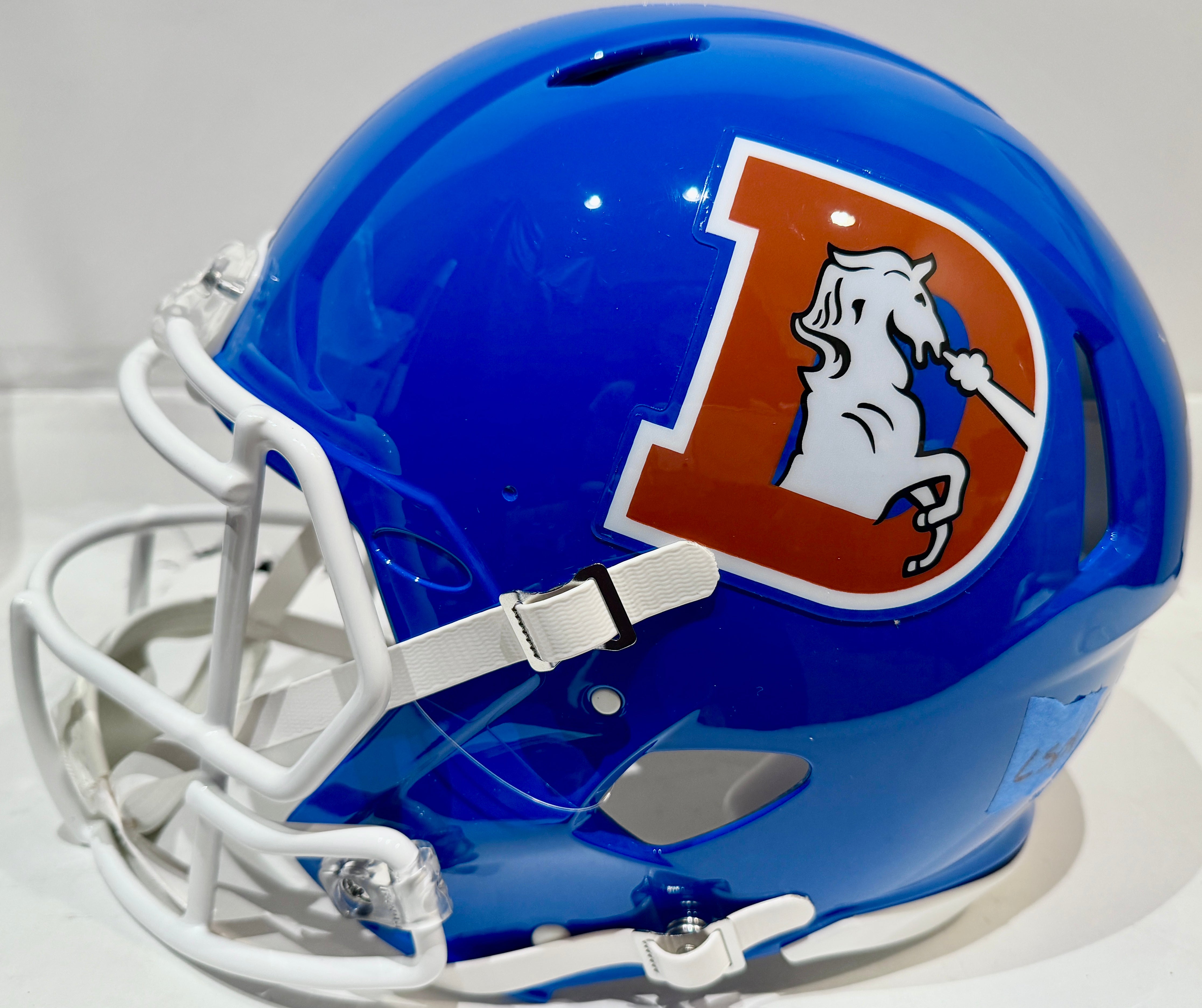 Patrick Surtain II Autographed Denver Broncos D Logo Pro Helmet Inscribed "Go Broncos!" BAS COA