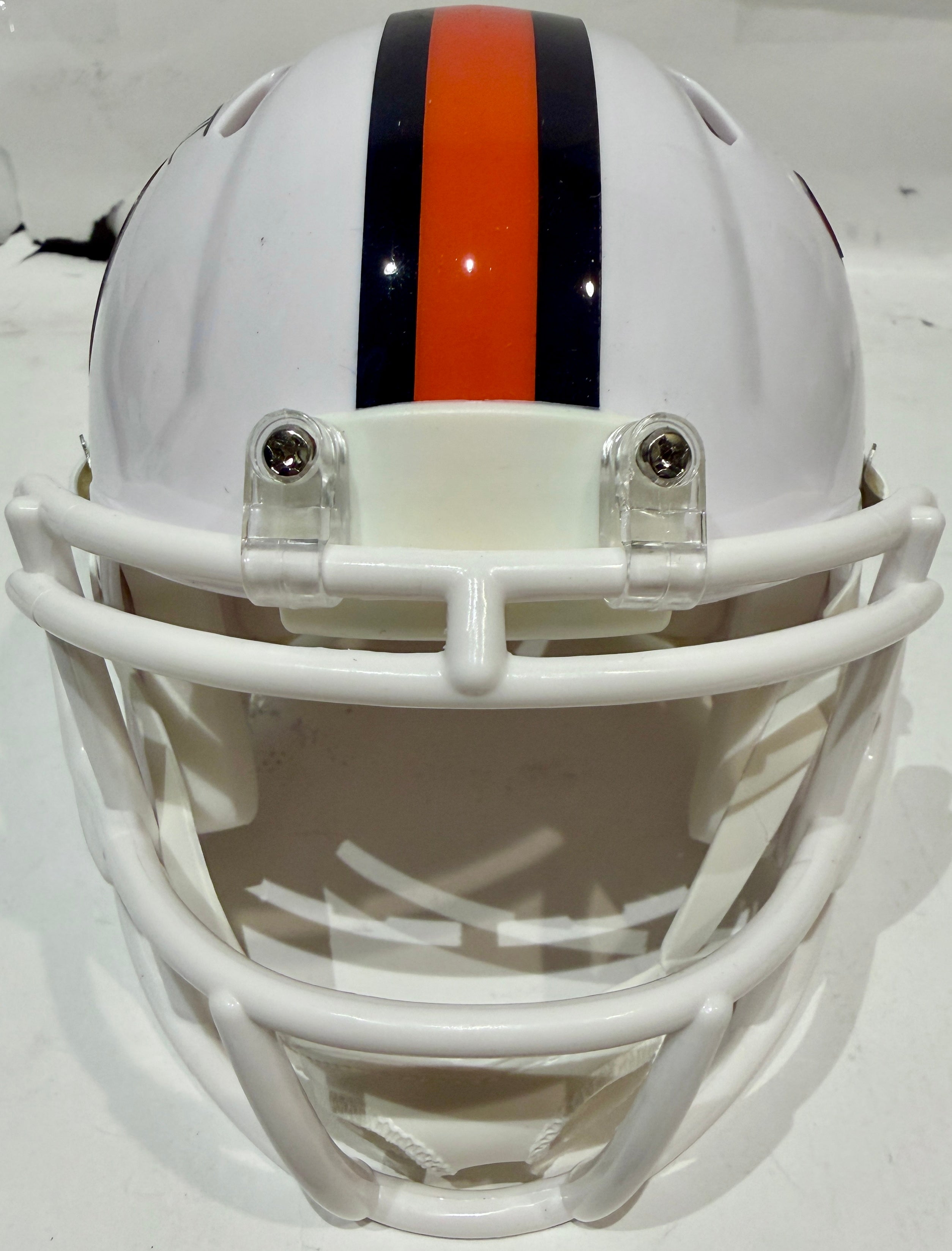 Patrick Surtain II Autographed Denver Broncos Snowcapped Mini Helmet BAS COA