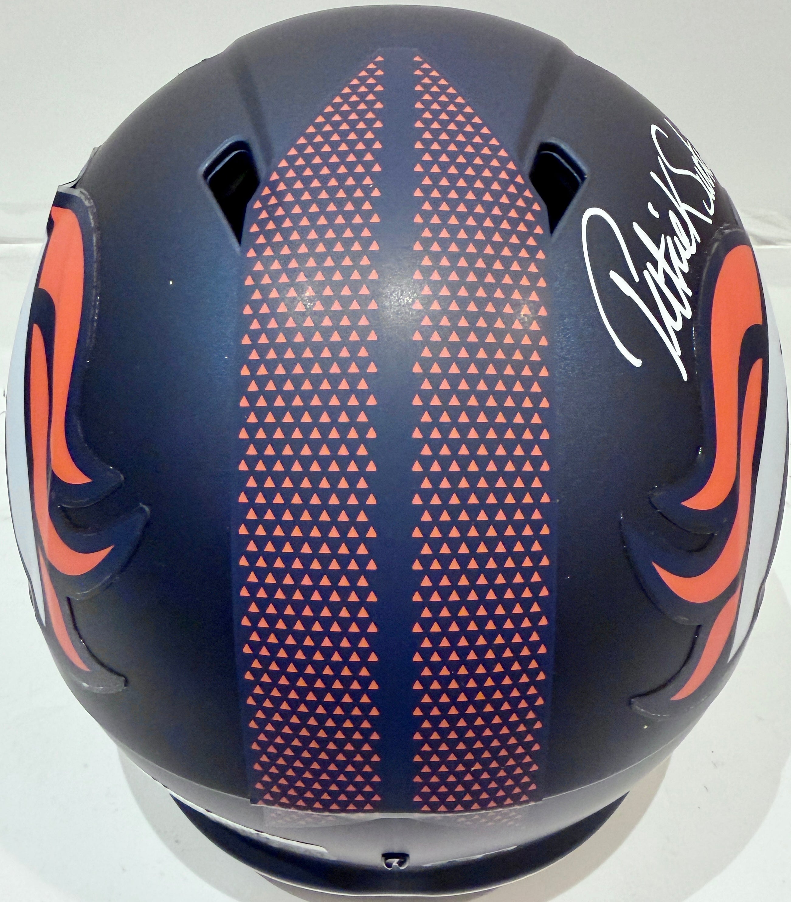 Patrick Surtain II Autographed Denver Broncos Replica Helmet Inscribed "NFL DPOY 24" BAS COA
