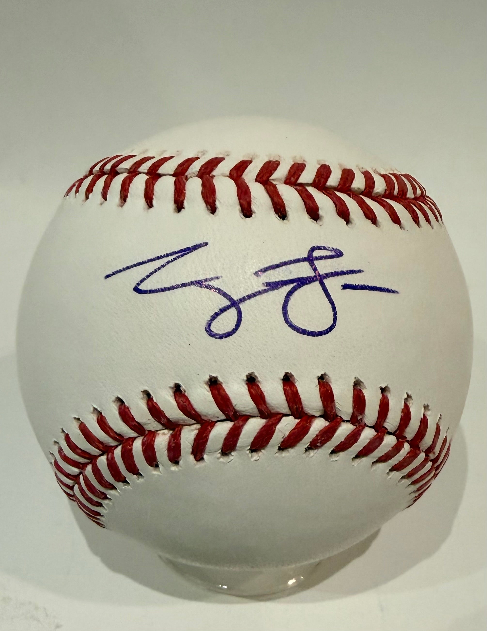 George Lombard Jr. Autographed Rawlings Official Major League Baseball – New York Yankees BAS COA