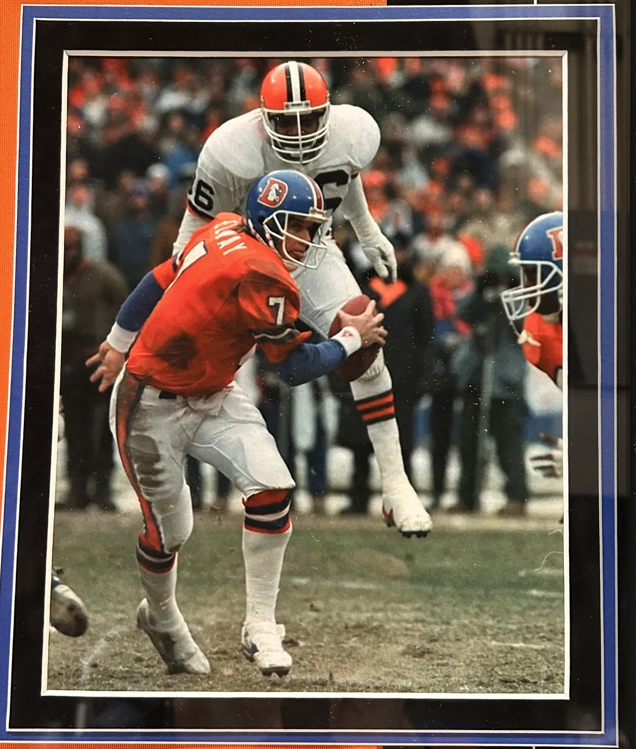 John Elway Autographed "1987 NFL MVP" Deluxe Framed Nike Denver Broncos Jersey | BAS COA