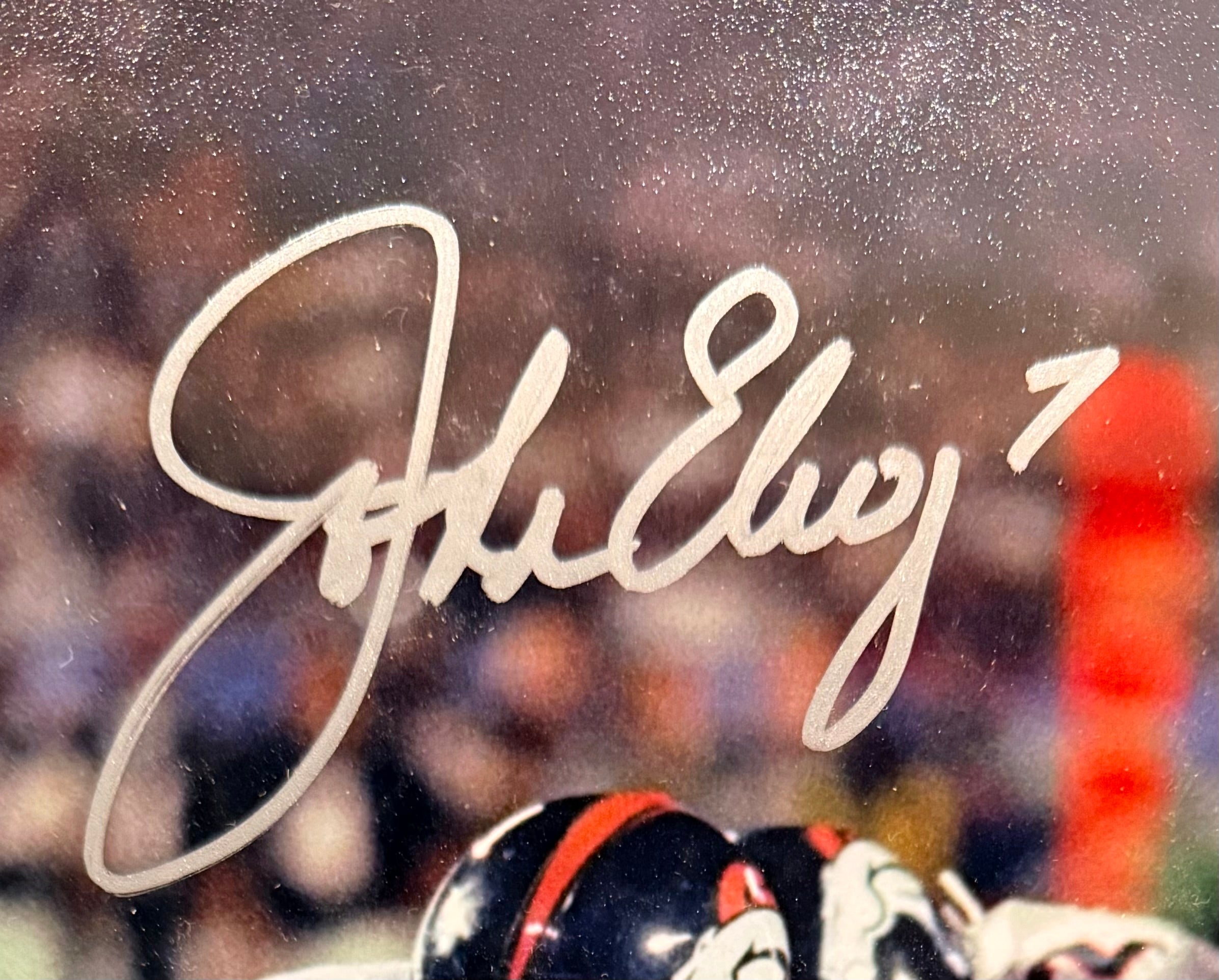 John Elway Autographed 8x10 Photo — Framed | Denver Broncos | Fanatics COA