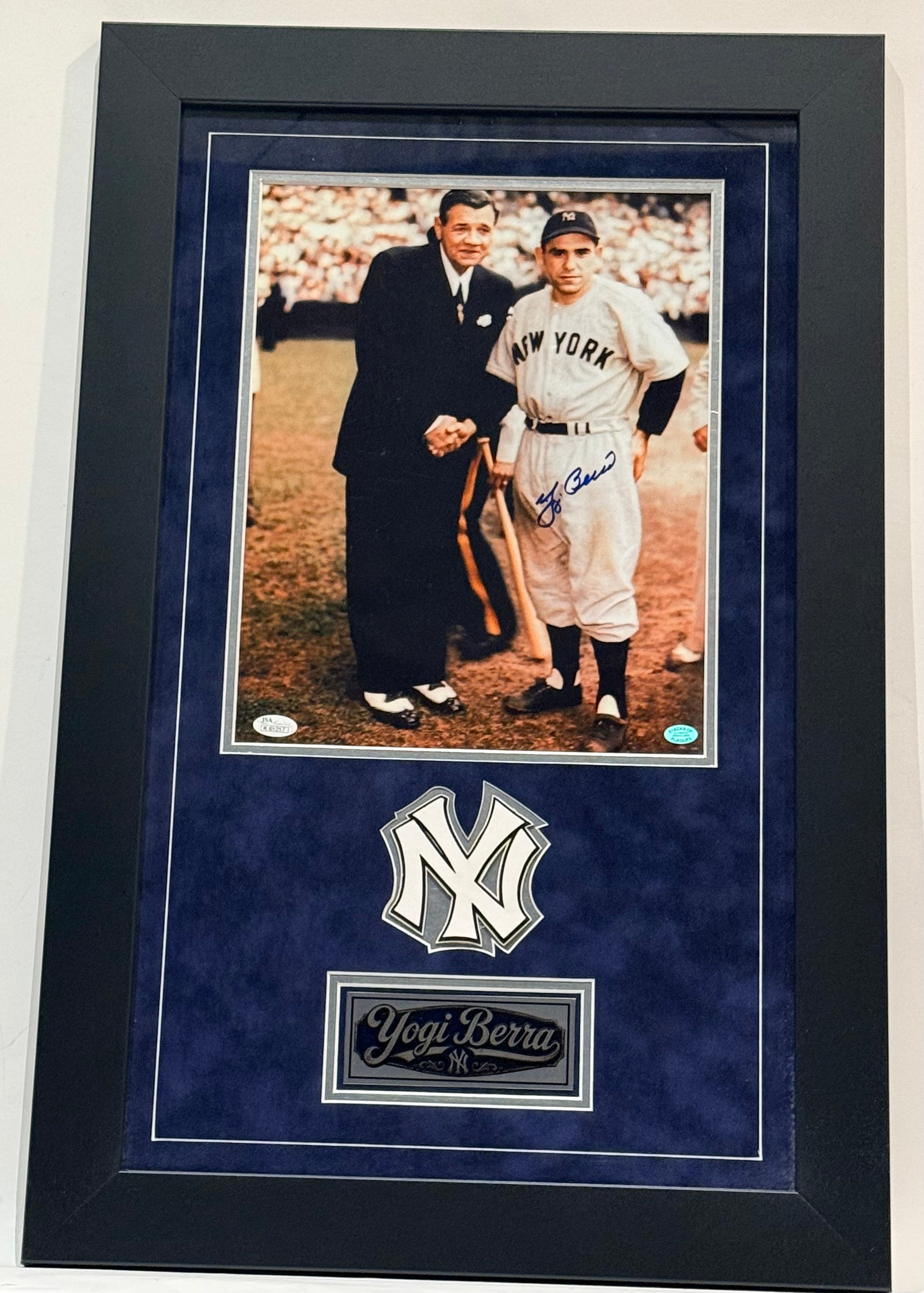 Yogi Berra Autographed 11x14 Photo – New York Yankees | JSA COA