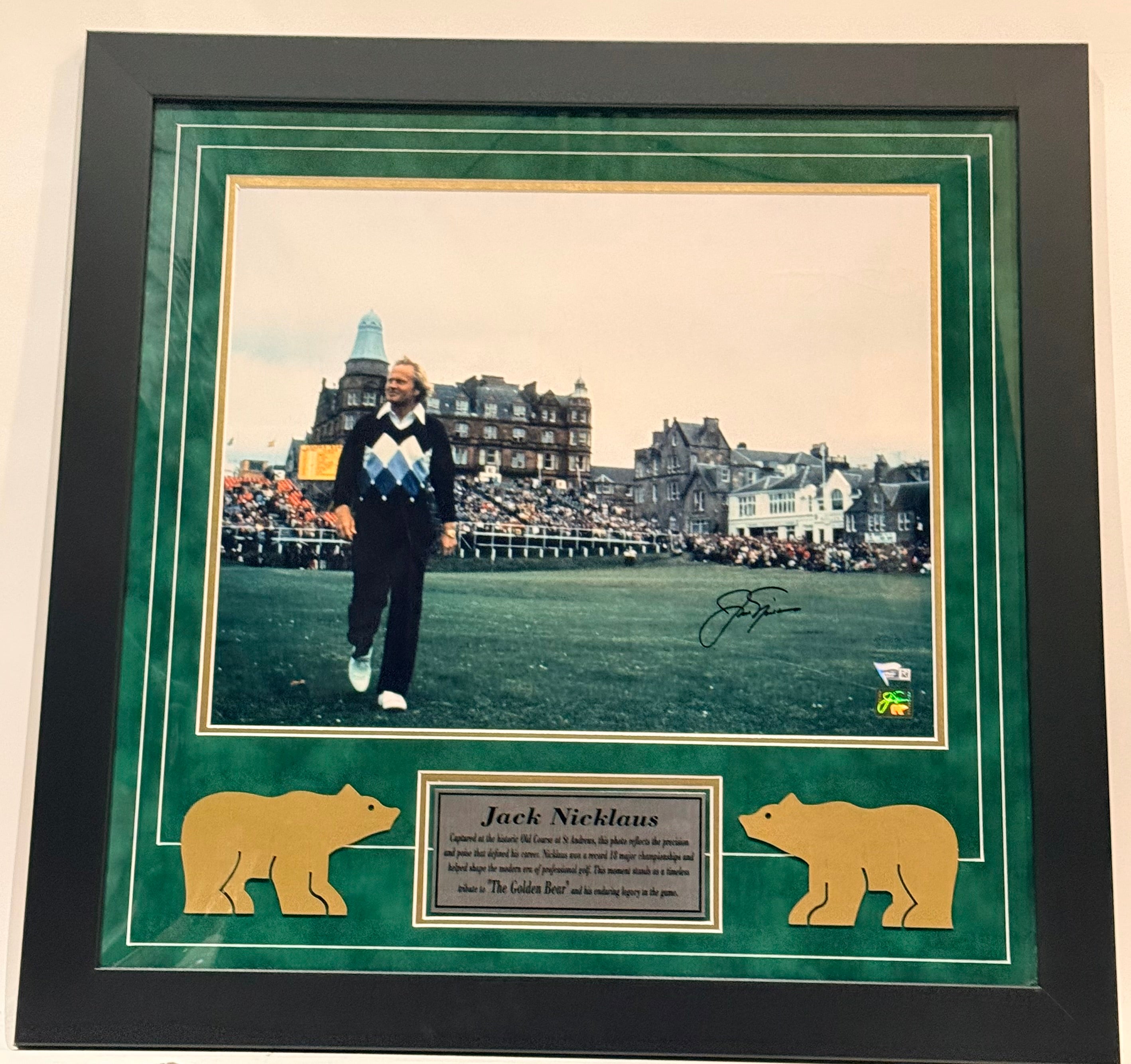 Jack Nicklaus Autographed 16x20 Photo – The Golden Bear | Fanatics Authentic COA