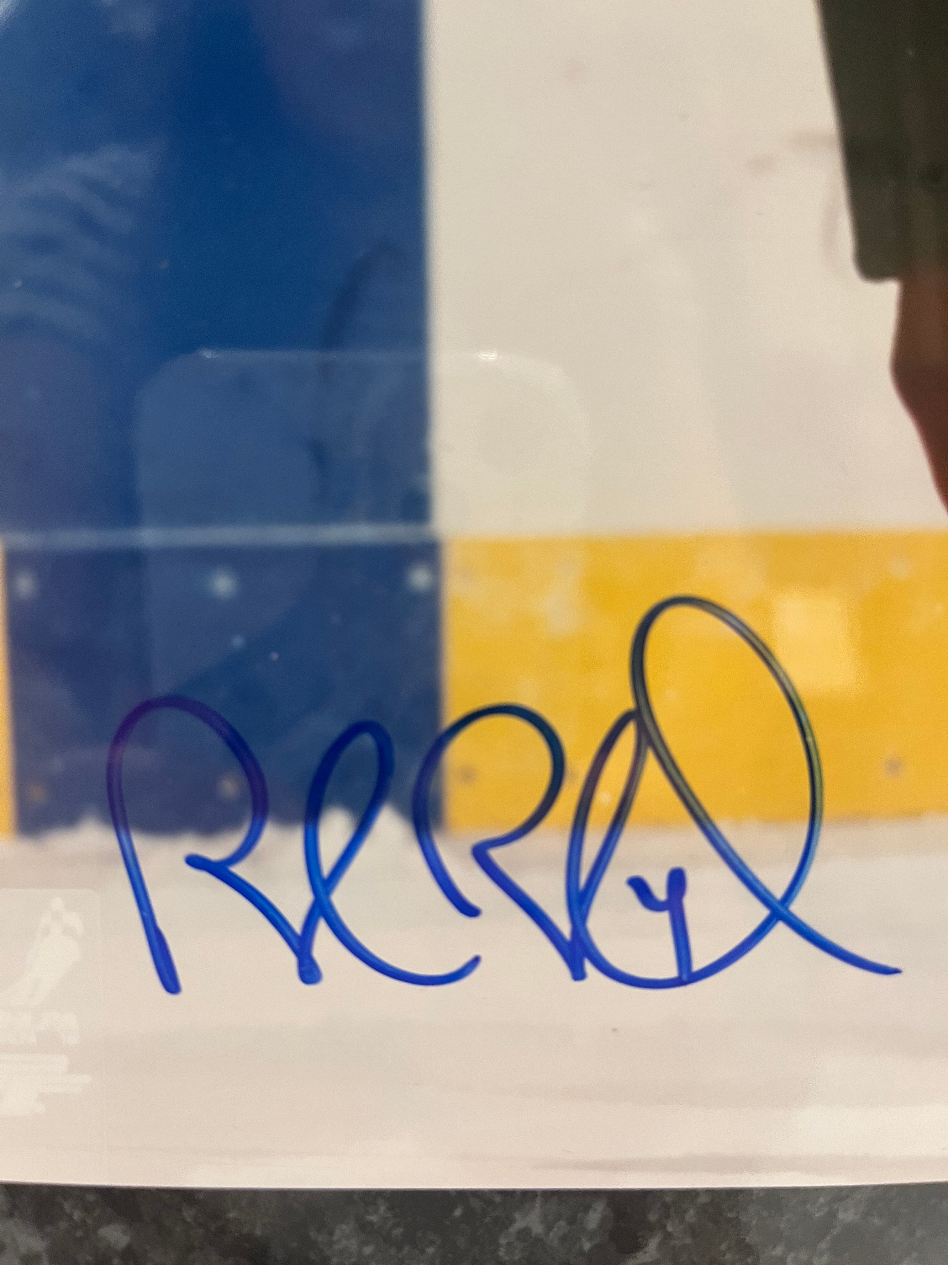 Rob Blake Autographed 8x10 Photo with Plaque — Colorado Avalanche | JSA COA