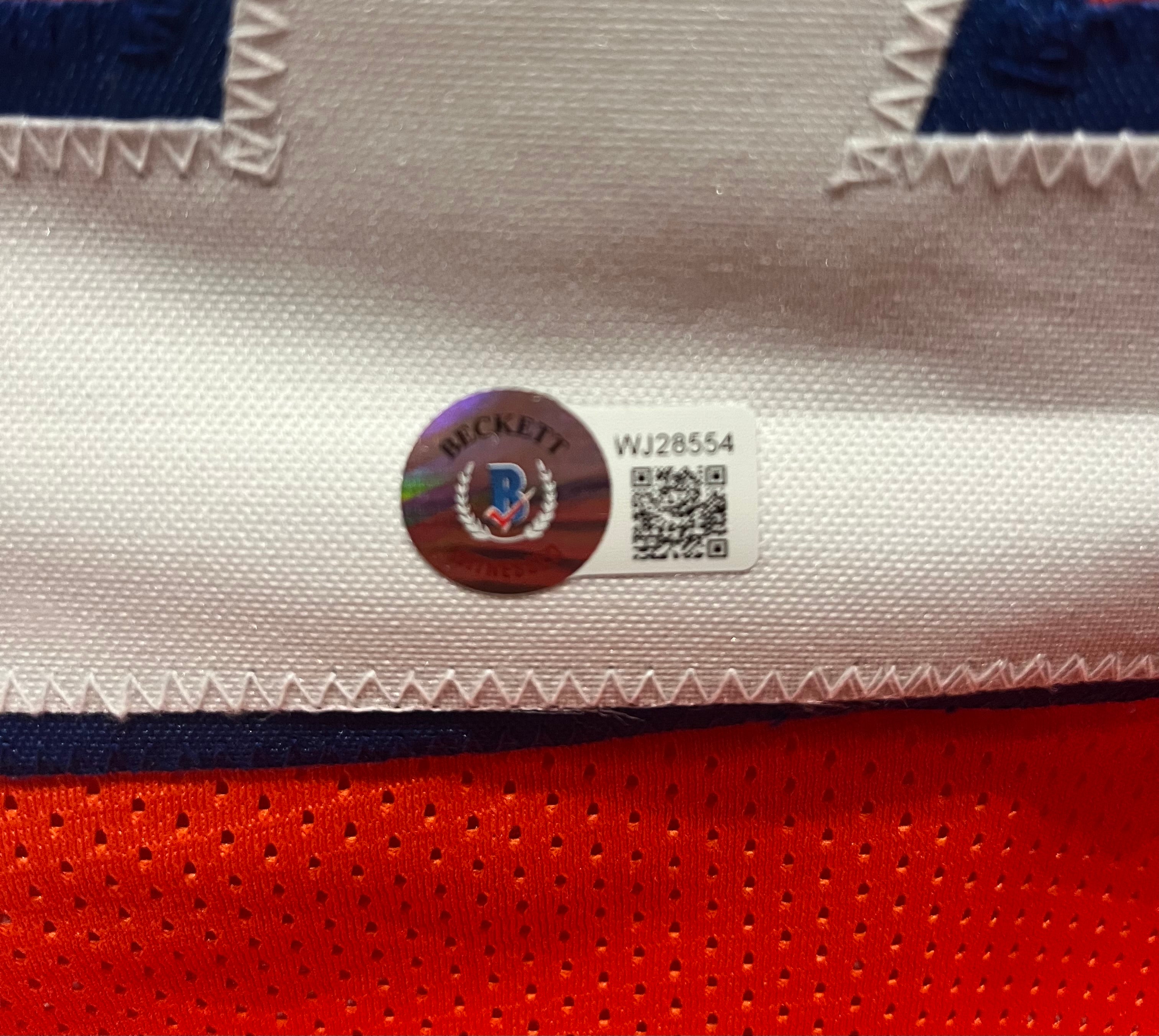 Craig Morton Denver Broncos Autographed & Inscribed Custom Jersey BAS COA