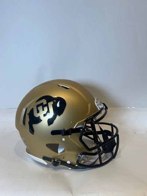 University of Colorado Buffs Gold Unsigned Riddell Pro Helmet