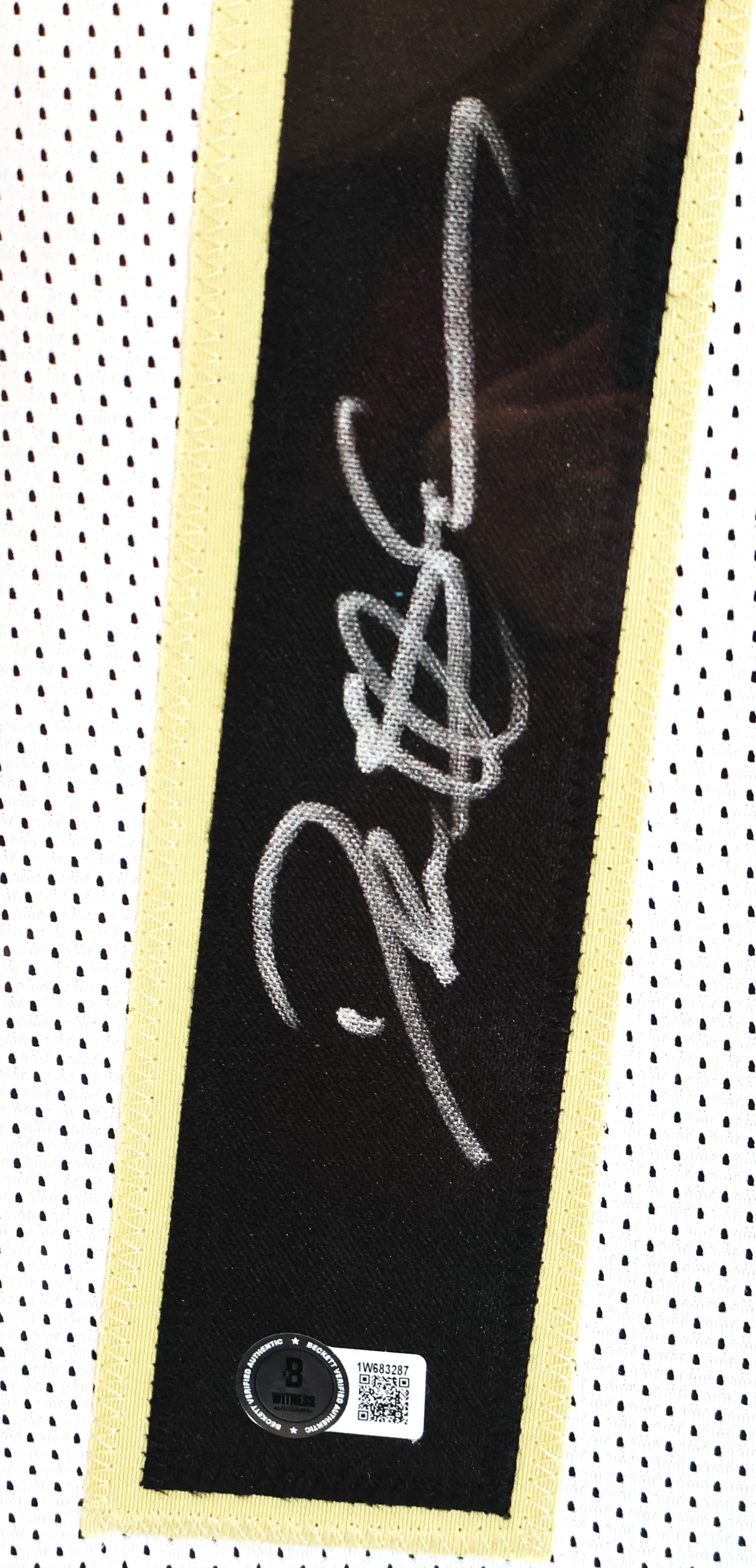 Deion Sanders "Coach Prime" Autographed Custom White CU Buffs Jersey - Deluxe 33.5"x39.5" Frame