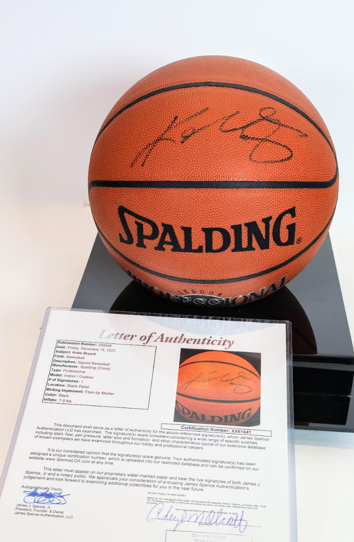 Kobe Bryant Autographed Ball