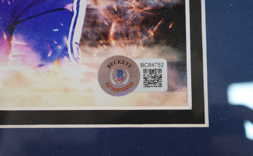 Paolo Banchero Duke University Autographed 8x10 Photo Framed