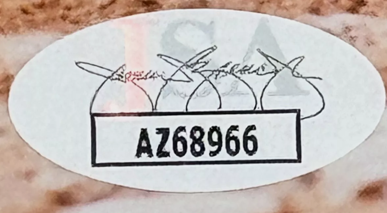 Vinny Castilla Autographed 8x10 Photograph (JSA COA)