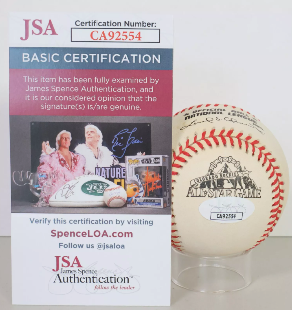 Trevor Hoffman Autographed Official 1998 MLB All-Star Game Baseball JSA COA