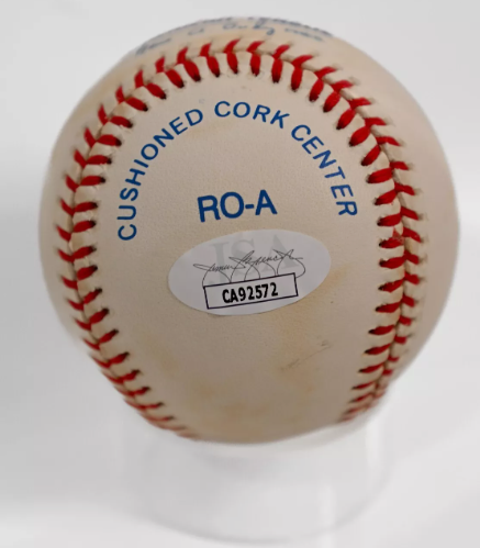 Alex Rodriguez Autographed (sharpie) Official American League Baseball JSA COA
