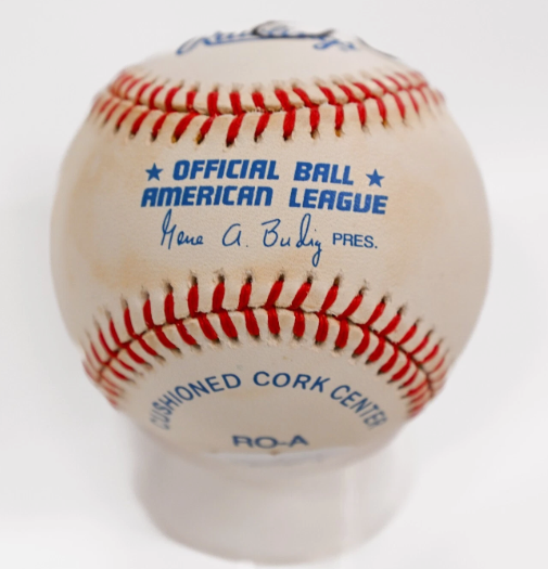 Alex Rodriguez Autographed (sharpie) Official American League Baseball JSA COA