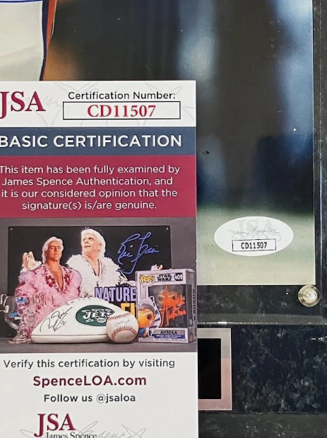 Karl Mecklenburg Autographed/Inscribed Denver Broncos 8x10 Photo w/ Plaque