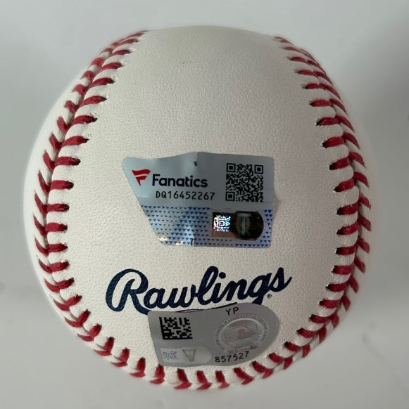 Yoshinobu Yamamoto Autographed 2023 WBC Official Baseball MLB & Fanatics COA