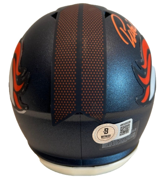 Patrick Surtain II Denver Broncos Navy 5280 Mini Helmet BAS COA