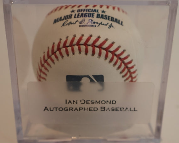 Ian Desmond Autographed Official Major League Baseball - MLB Authenticated - Latitude Sports Marketing
