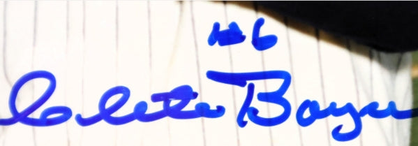 Clete Boyer Autographed New York Yankees 8x10 Photograph JSA COA