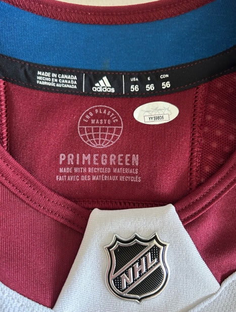 2022 Stanley Cup Champions Colorado Avalanche Team Signed Jersey JSA Letter of Authenticity