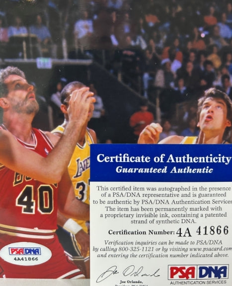 James Worthy Autographed/Inscribed HOF '03 Los Angeles Lakers 8x10 Photo PSA/DNA