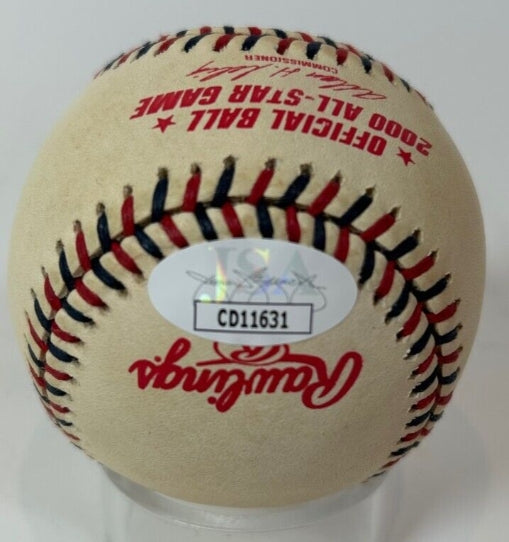 Andres Galarraga Autographed 2000 All-Star Game Baseball JSA COA
