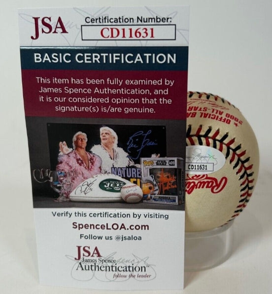 Andres Galarraga Autographed 2000 All-Star Game Baseball JSA COA