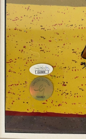 Chuck Jones Autographed Road Runner "The Neurotic Coyote" Limited Edition Sericel JSA COA #291/500