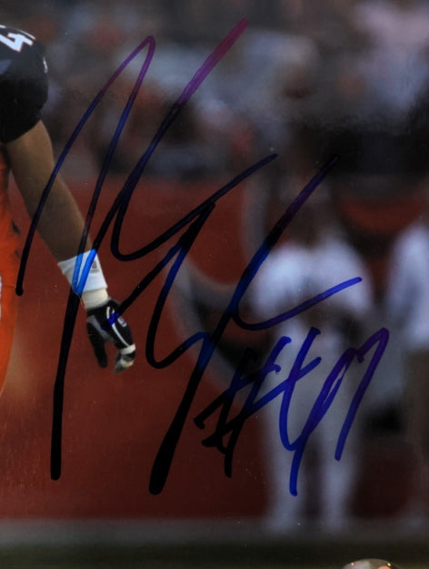 John Lynch #47 Autographed Denver Broncos 8x10 Photo JSA COA
